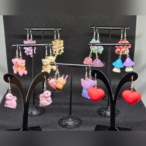 Acres of Cuteness earrings 12 pair Lot